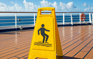 can i sue a cruise ship for falls or injuries?, gemini generated