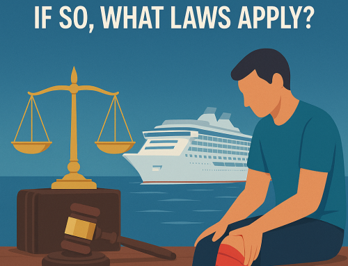 Can I sue the Cruise Line If I was Injured in International Waters, If So, What Laws Apply?