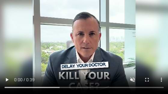 Delay Your Doctor, Kill Your Case