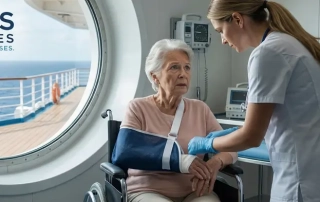 Can I sue a cruise line for medical negligence on the ship?