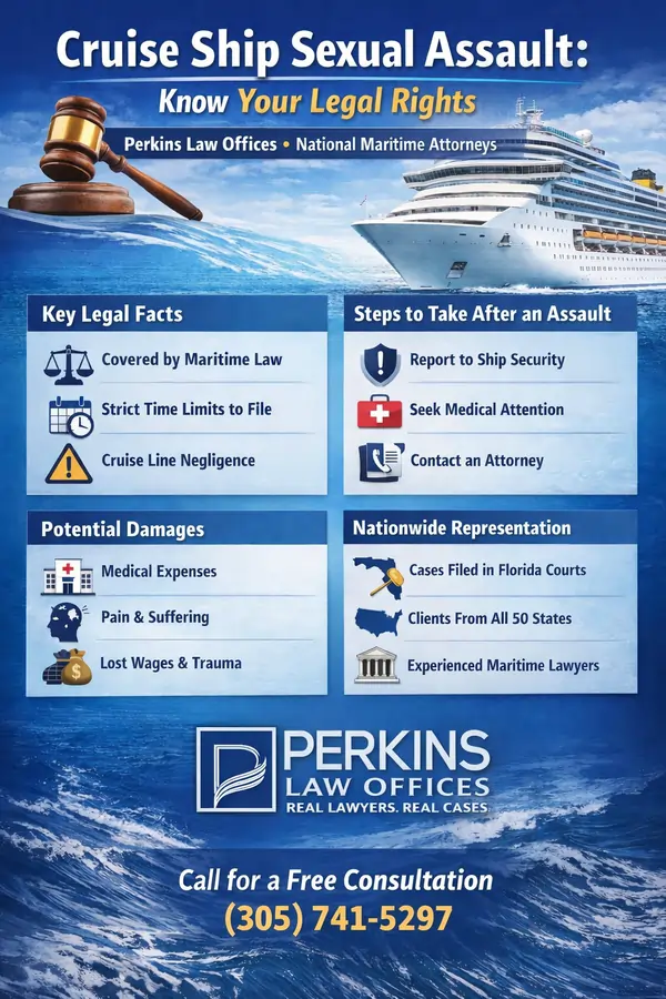 Cruise Ship Sexual Assault Infographics