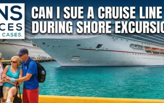 Can I sue a Cruise Line if hurt during shore excursions?