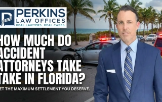 How much do accident attorneys take in Florida?