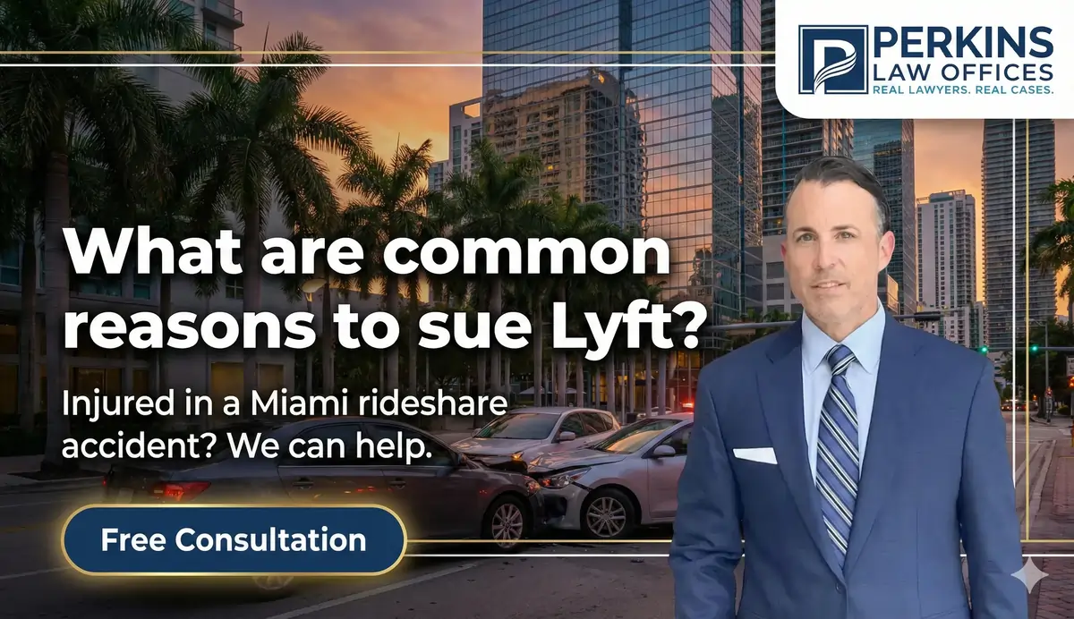 What are common reasons to sue Lyft?