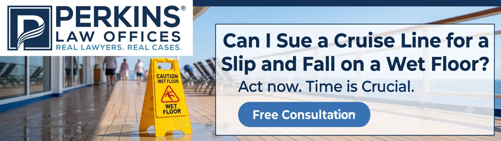 Can I Sue a Cruise Line for a Slip and Fall on a Wet Floor?