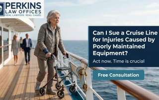Can I Sue a Cruise Line for Injuries Caused by Poorly Maintained Equipment?