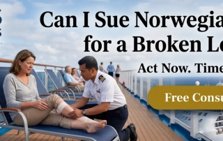 Can I Sue Norwegian Cruise Line for a Broken Leg Injury?